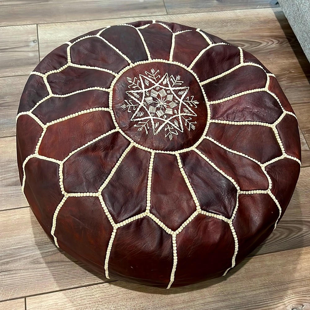 Boho ottoman